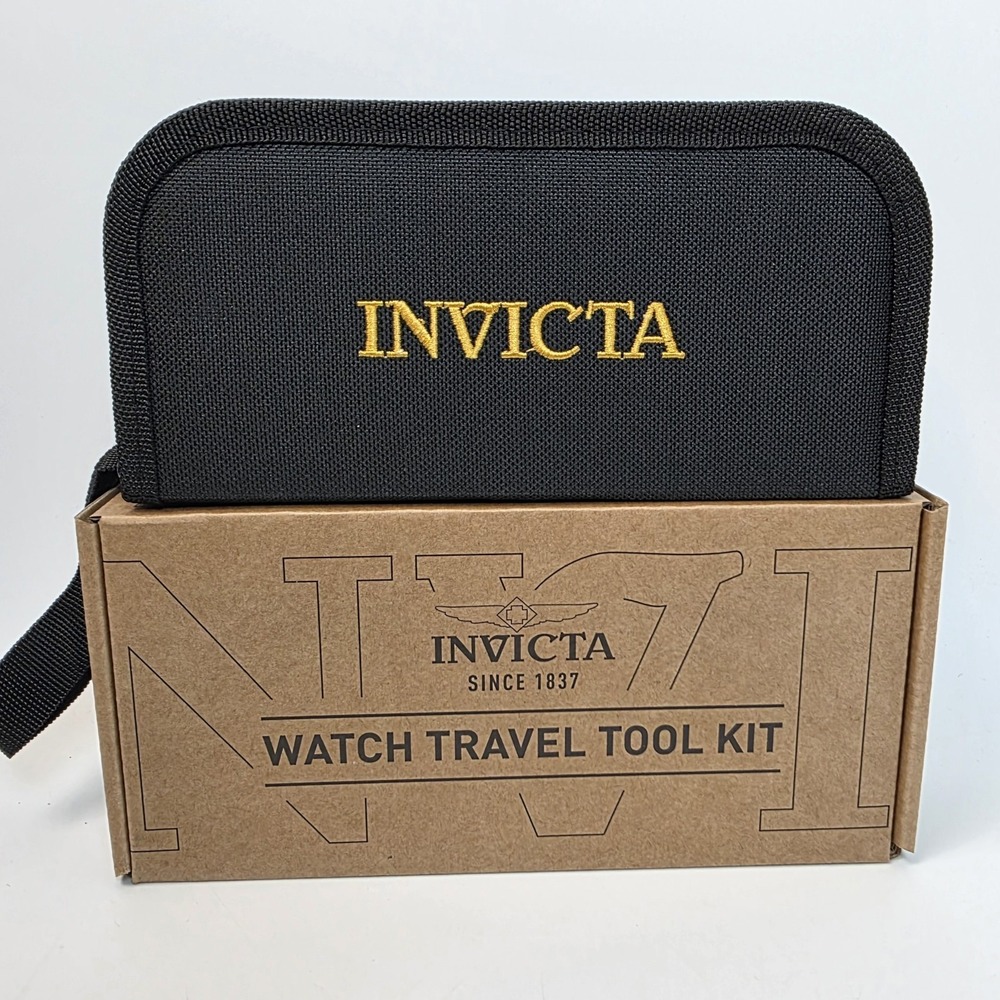 NEW In Box Invicta Travel Watch Repair Tool Kit (ITK-006) Black/Yellow #1079 - Picture 5 of 5